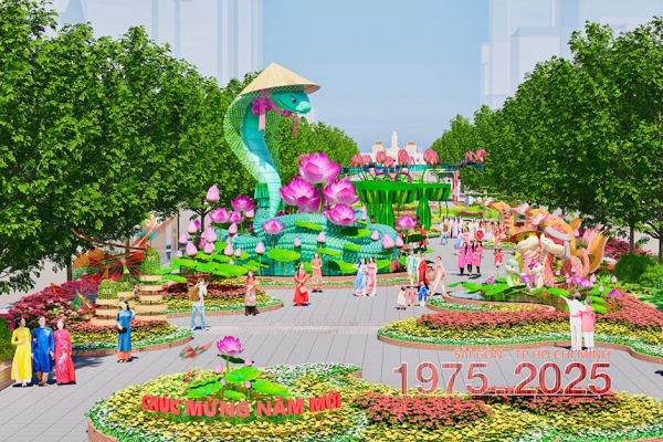 Thành Phố Hồ Chí Minh - 50 năm mùa Xuân