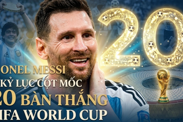 KỲ 54: LIONEL MESSI - CỘT MỐC 20 BÀN THẮNG VÔ TIỀN KHOÁNG HẬU