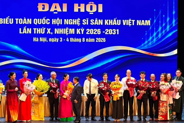 Đại Hội Đại Biểu Toàn Quốc Hội Nghệ Sĩ Sân Khấu Việt Nam Lần Thứ X (Nhiệm Kỳ 2026 – 2031) Thành Công Tốt Đẹp