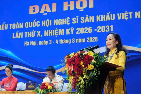 Đại Hội Đại Biểu Toàn Quốc Hội Nghệ Sĩ Sân Khấu Việt Nam Lần Thứ X (Nhiệm Kỳ 2026 – 2031) Thành Công Tốt Đẹp