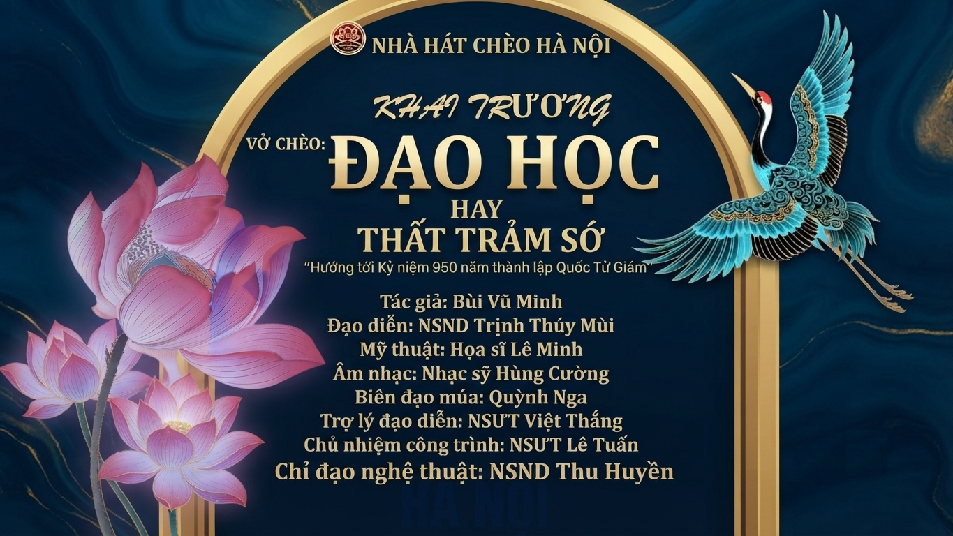 Nhà hát Chèo Hà Nội khai trương vở 