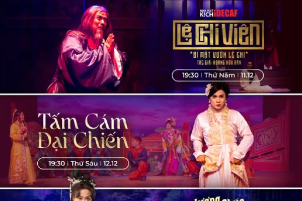 LỊCH DIỄN THÁNG 12-2025