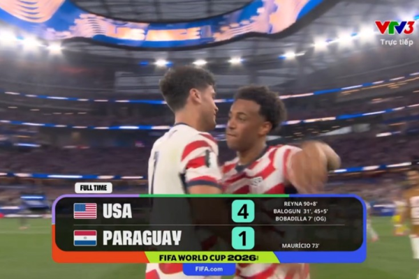 KỲ 17: MỸ 4 - 1 PARAGUAY