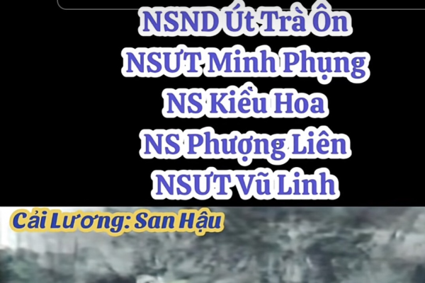 Lý cây bông - Cải Lương San Hậu
