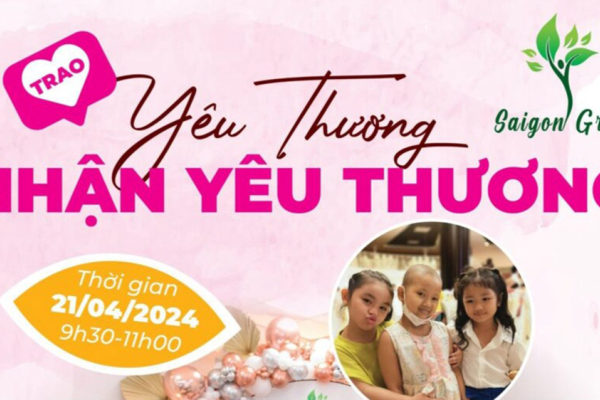 Trao yêu thương - Nhận yêu thương