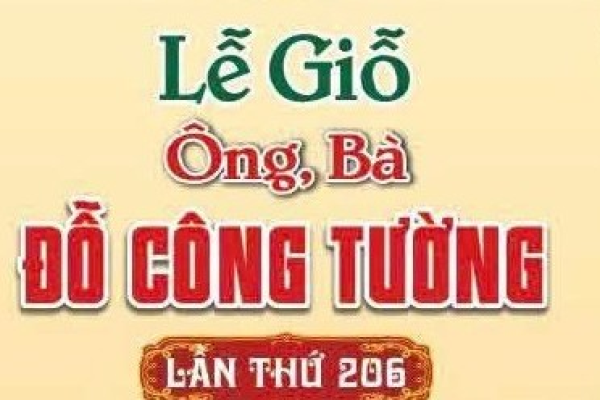 Lễ giỗ Ông, Bà Đỗ Công Tường 206 - 2026