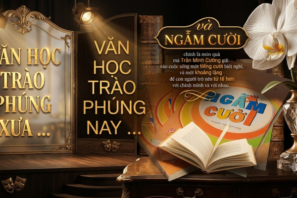TRẦN MINH CƯỜNG ĐANG NGẪM CƯỜI - phần 4 (Từ văn học phê phán đến văn học phản tỉnh)