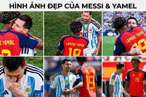NHỮNG HÌNH ẢNH ĐẸP CỦA MESSI & YAMEL
