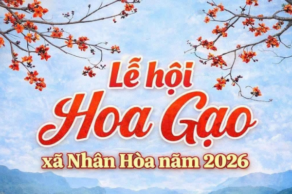 Hoa gạo tháng 3... Kỳ 3: Lễ hội Hoa gạo xã Nhân Hòa 2026