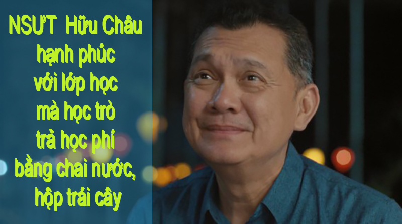 NSƯT  Hữu Châu có lớp học không học phí cho riêng mình