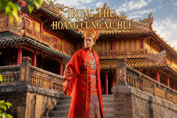 ĐIỆN KIẾN TRUNG VÀ HOÀNG CUNG ĐÊM RẰM - DẤU ẤN VÀNG SON HÒA CÙNG MÙA THU CỐ ĐÔ