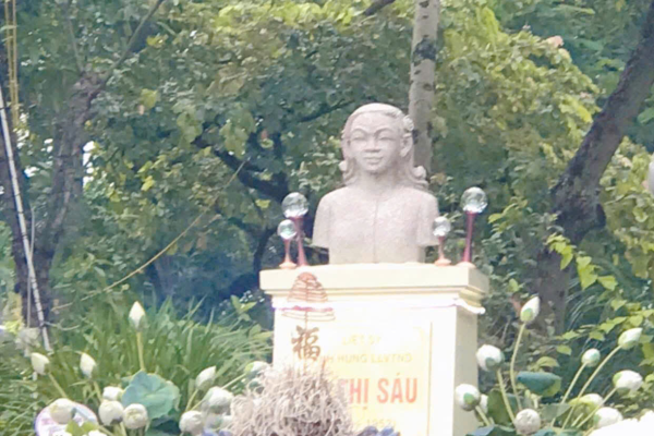 xây dựng khu tưởng niệm Anh hùng Võ Thị Sáu tại Hà Nội