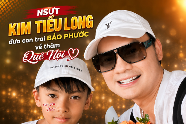 Kim Tiểu Long con - hè này về thăm quê Nội