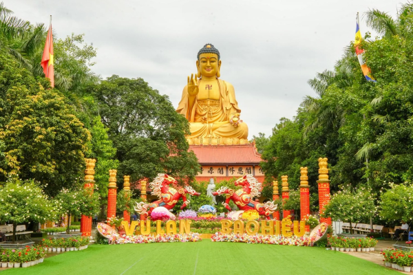 View đẹp chùa Khai Nguyên mùa Vu Lan PL.2570 – DL.2026
