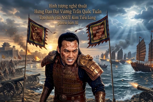 NSƯT Kim Tiểu Long và lần kỳ diệu hóa thân vào hình tượng Đức Thánh Trần Hưng Đạo