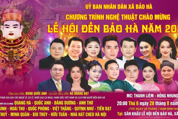 Lễ hội Đền Bảo Hà năm 2026