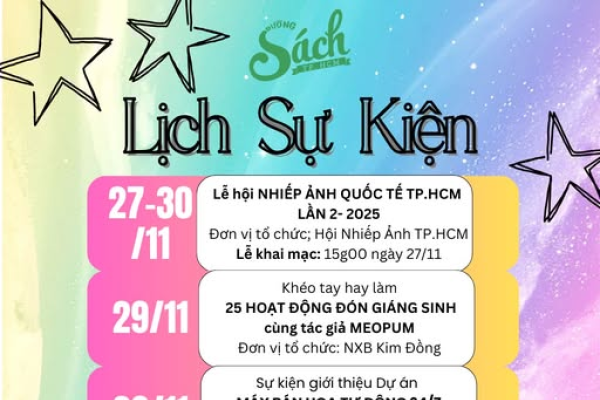 Đường Sách TPHCM & chuỗi sự kiện mới