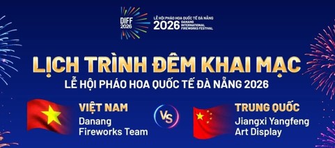 DIFF 2026: “Da Nang - United Horizons - KỲ 3: Lịch trình đêm khai mạc