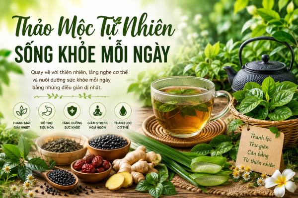 Thảo Mộc Tự Nhiên – Hành Trình Sống Khỏe Mỗi Ngày