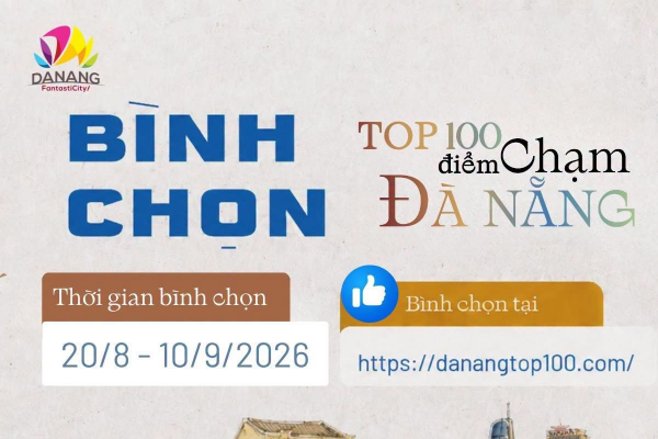 Chương trình “Top 100 Điểm chạm Đà Nẵng” 2026