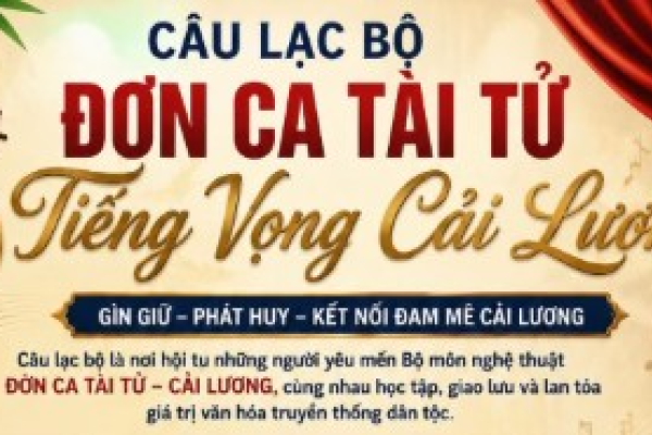 Ra mắt Câu lạc bộ Đờn ca tài tử  
